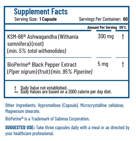 Ashwagandha KSM-66®- Best Supplement for Stress Relief, Mood Enhancement, & Overall Well-being