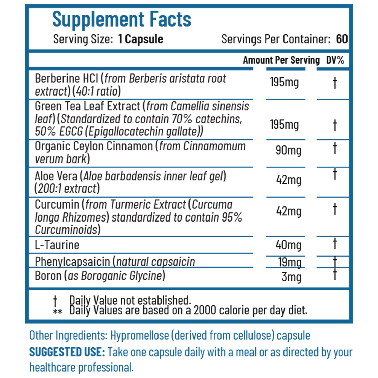 Berberine Shred