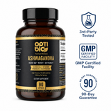 KSM-66® Ashwagandha 600mg, 90 Capsules, Optibio