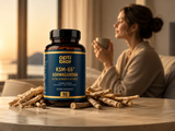 KSM-66® Ashwagandha 600mg, 90 Capsules, Optibio
