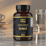 KSM-66® Ashwagandha 600mg, 90 Capsules, Optibio