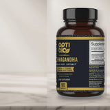 Optibio KSM-66 Ashwagandha bottle video, white background