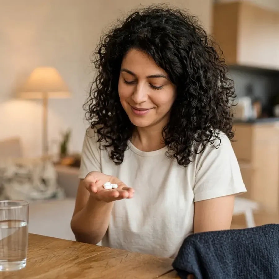 A quiet daily ritual at a kitchen table